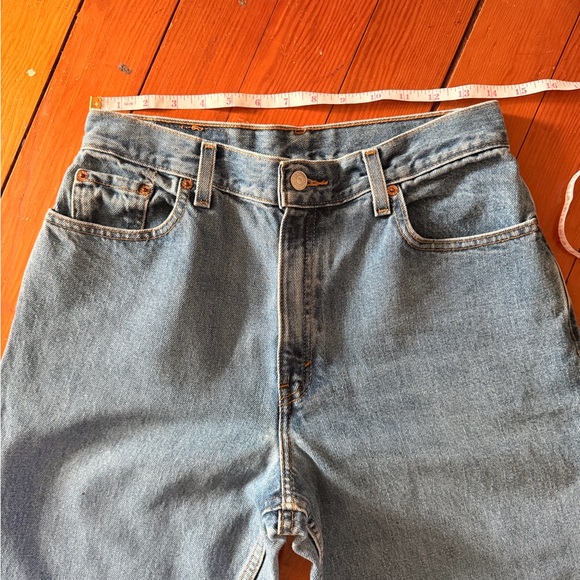 Levi’s 550 - SZ 10 Misses - Classic Blue Denim Jeans - Picture 3 of 7